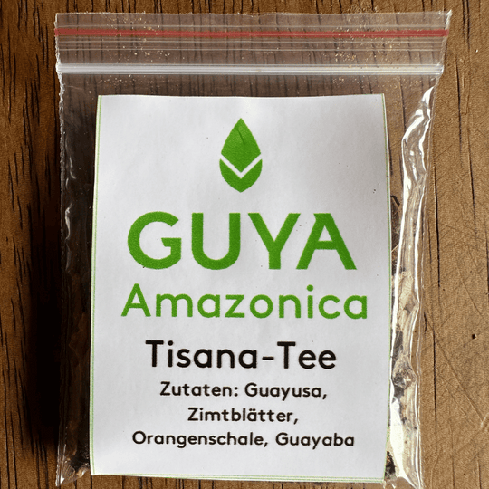 Tisana Guayusa-Früchtetee PROBE - GUYA - Guayusa GmbH