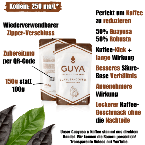 Guayusa-Coffee - Powder - GUYA - Guayusa GmbH