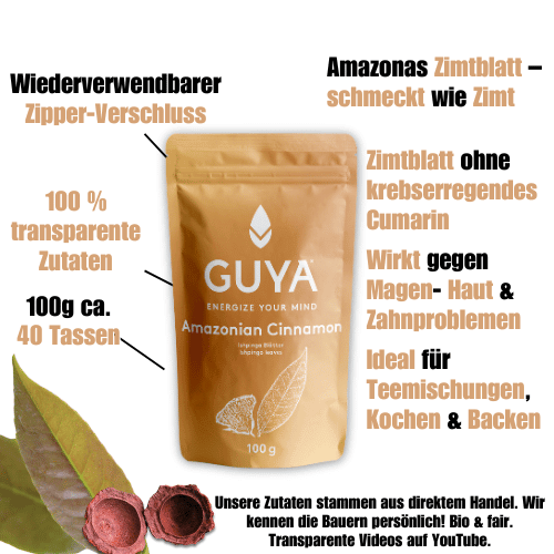 Ishpingo Tee – Amazonian Cinnamon - GUYA - Guayusa GmbH